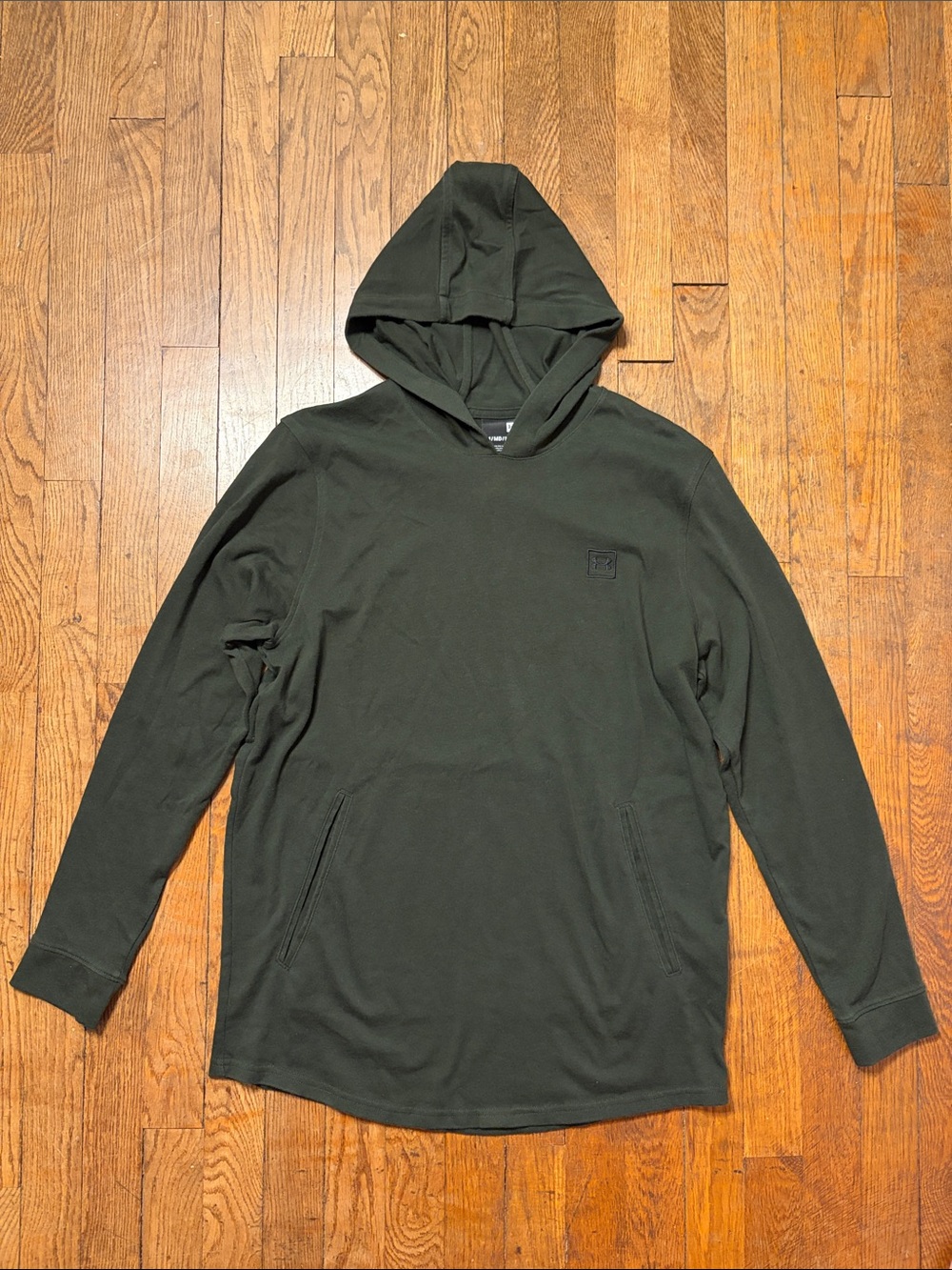 Under Armour Men's Hooded Pullover — Dark Olive